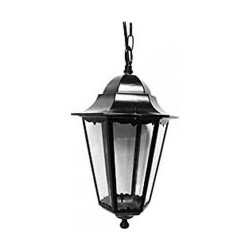 Lanterna EDM 73411 Zurich Nero 60 W E27 19, 2 x 94,7 cm Ø 19,5 x 90,5 cm Alluminio
