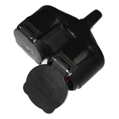 Spina di Alimentazione EDM 42130 Nero 3500 W 230 V 250 V 4,8 mm