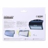 Applique da Parete EDM 31849 Nero 6 W 430 Lm 6500 lm Sensore di Movimento Solare (6500 K)