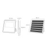 Faro Proiettore EDM 31856 Slim Grigio 50 W 600 lm Solare (6500 K)