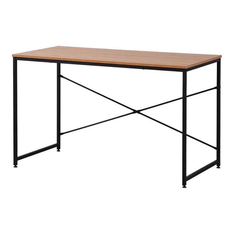 Scrivania EDM 75195 Nero Legno Metallo 120 x 60 x 74 cm Scrivania EDM 75195 Nero Legno Metallo 120 x 60 x 74 cm