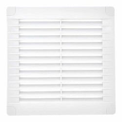Griglia di ventilazione EDM 87702 Bianco 15 x 15 cm
