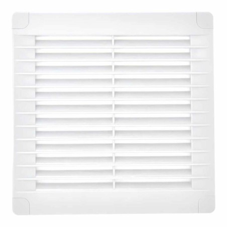 Griglia di ventilazione EDM 87702 Bianco 15 x 15 cm