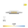 Lampadina LED EDM 98989 D 5,5 W 58 W R7s 600 lm Ø 1,5 x 7,8 cm Lineare (4000 K)