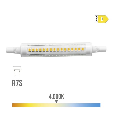 Lampadina LED EDM 98988 D 85 W 9 W R7s 1100 Lm 1250 Lm Ø 1,5 x 11,8 cm Lineare (4000 K)