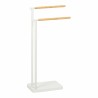 Portasciugamani da Terra Andrea House ba72128 Bianco Metallo 30 x 20 x 78 cm