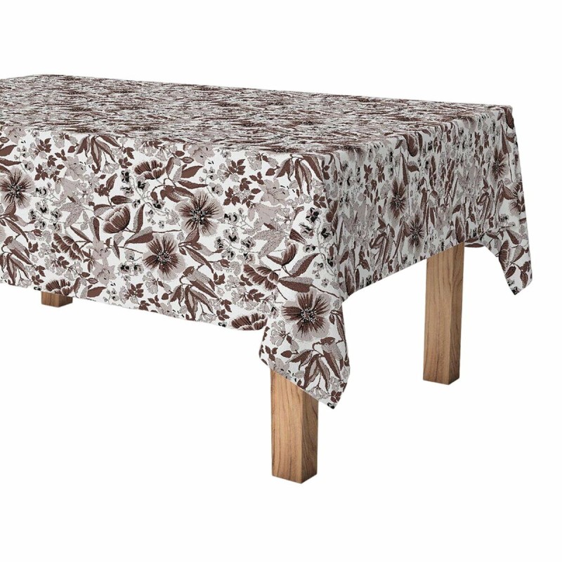 Rotolo di tovaglia Exma Antimacchia Fiori 140 cm x 25 m Marrone Rotolo di tovaglia Exma Antimacchia Fiori 140 cm x 25 m Marrone