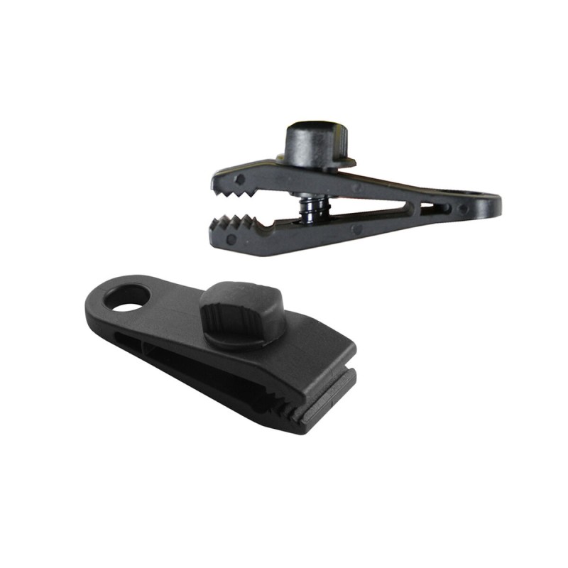 Set di morsetti per tende e teloni Bensontools Clip Nero 4 Unità Ø 0,27 x 8 x 3 cm Set di morsetti per tende e teloni Bensontools Clip Nero 4 Unità Ø 0,27 x 8 x 3 cm