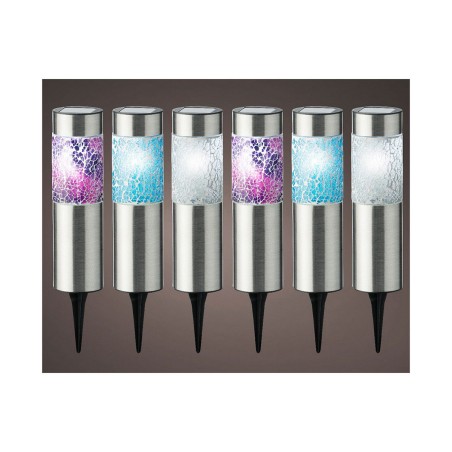 Set di picchetti solari da giardino Lumineo Gaudi Luce LED Faro