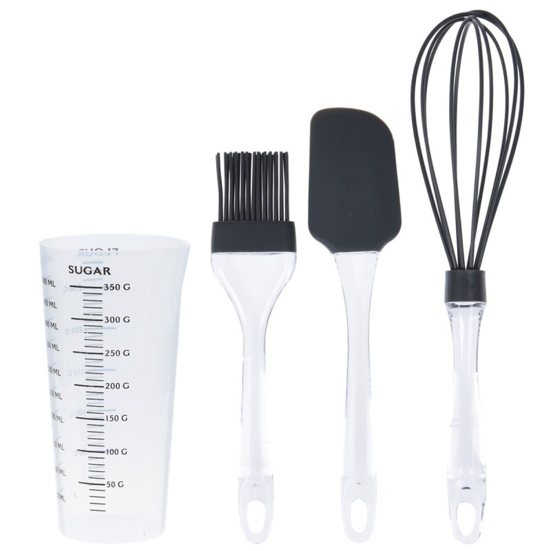 Kit per Preparare Dolci Excellent Houseware 170483490 Pasticceria 4 Pezzi Kit per Preparare Dolci Excellent Houseware 170483490 Pasticceria 4 Pezzi