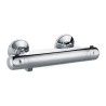 Rubinetto Bimando Rousseau Volga 2 Grigio Ottone 15 cm Doccia