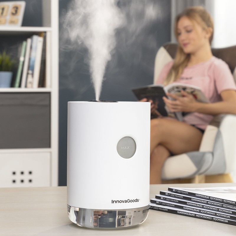 Umidificatore a Ultrasuoni Ricaricabile Vaupure InnovaGoods