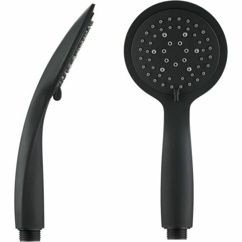Soffione Rousseau Hebe Nero Nero opaco ABS 5 Posizioni Soffione Rousseau Hebe Nero Nero opaco ABS 5 Posizioni