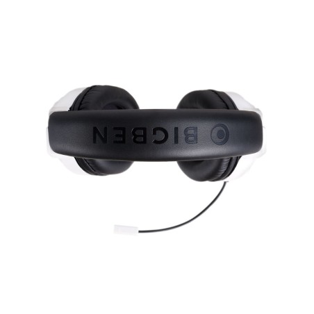 Auricolari con Microfono Gaming Big Ben Interactive PS4OFHEADSETV3WHITE Bianco Nero/Bianco