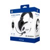 Auricolari con Microfono Gaming Big Ben Interactive PS4OFHEADSETV3WHITE Bianco Nero/Bianco