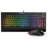 Tastiera e Mouse Gaming Krom Kalyos Nero