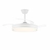 Ventilatore da Soffitto CristalRecord EVO RETRAC Trasparente 72 W