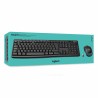 Tastiera Wireless Logitech K270 Nero Qwerty in Spagnolo 2.4 GHz