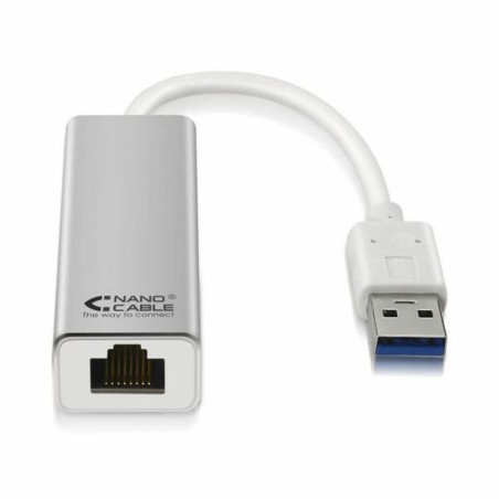 Adattatore USB-C con Rete RJ45 NANOCABLE USB 3.0/RJ-45, 0.15m