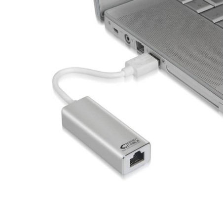Adattatore USB-C con Rete RJ45 NANOCABLE USB 3.0/RJ-45, 0.15m