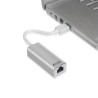 Adattatore USB-C con Rete RJ45 NANOCABLE USB 3.0/RJ-45, 0.15m