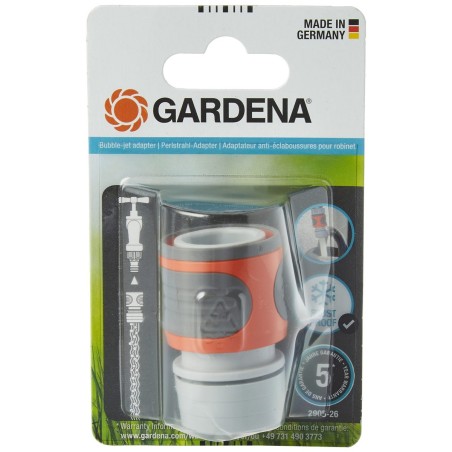 Connettore tubo Gardena Bubble-Jet Rubinetto Diffusore Filettato