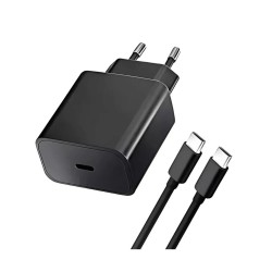 Caricabatterie da Parete Nero 25 W