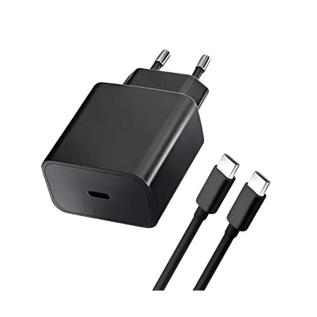 Caricabatterie da Parete Nero 25 W