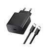 Caricabatterie da Parete Nero 25 W