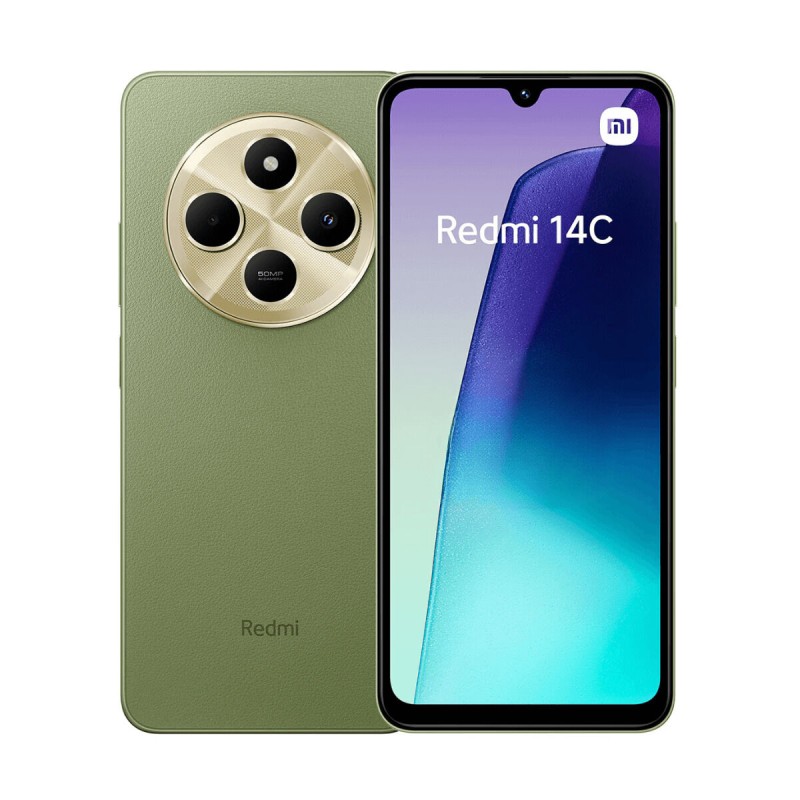 Smartphone Xiaomi Redmi 14C 6,9" Octa Core 6 GB RAM 128 GB Verde Smartphone Xiaomi Redmi 14C 6,9" Octa Core 6 GB RAM 128 GB Verde