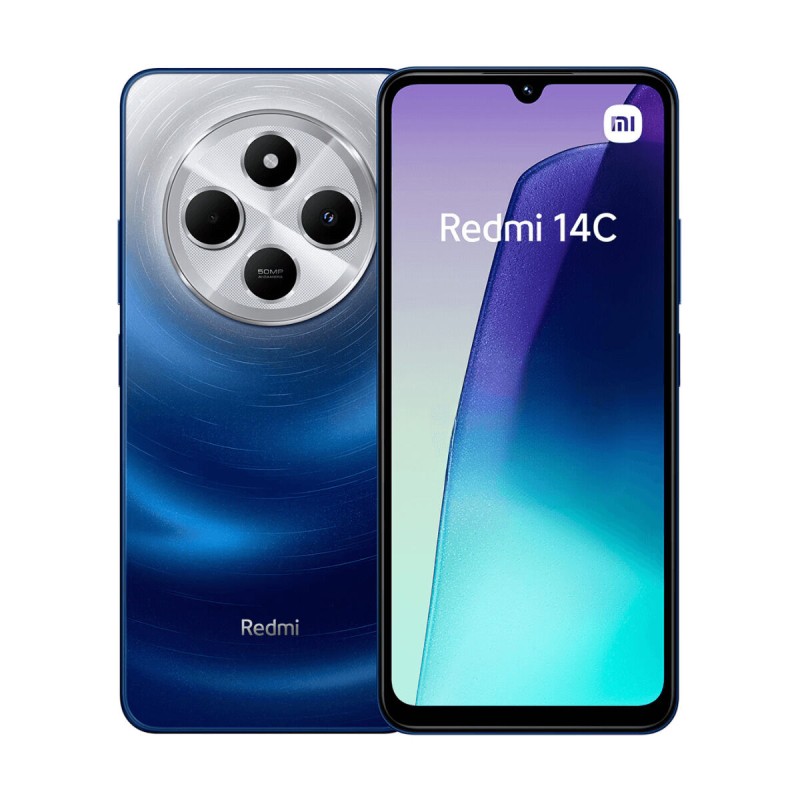 Smartphone Xiaomi Redmi 14C 6,9" Octa Core 6 GB RAM 128 GB Azzurro Smartphone Xiaomi Redmi 14C 6,9" Octa Core 6 GB RAM 128 GB Azzurro