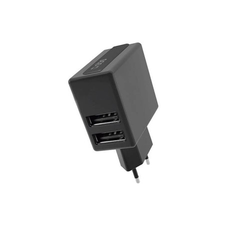 Caricabatterie da Parete SBS TETRAV2USB2A Nero