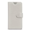 Custodia per Cellulare Celly WALLYUNIXLWH Bianco Universal