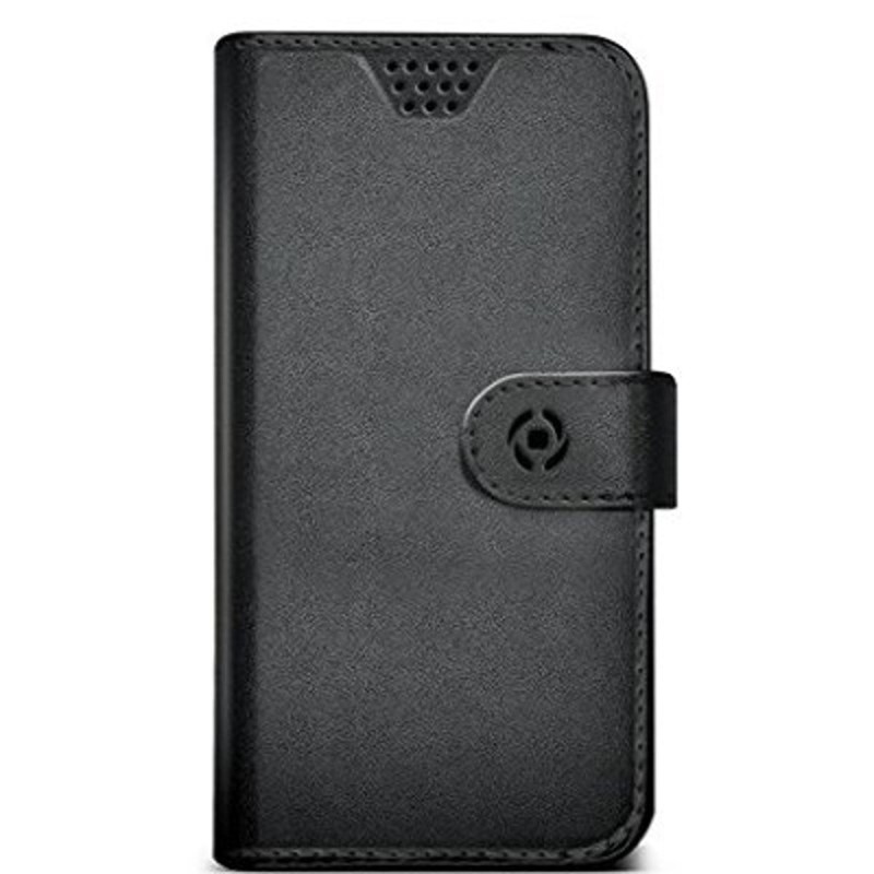 Custodia per Cellulare Celly WALLYUNIMBK Nero Universal Custodia per Cellulare Celly WALLYUNIMBK Nero Universal