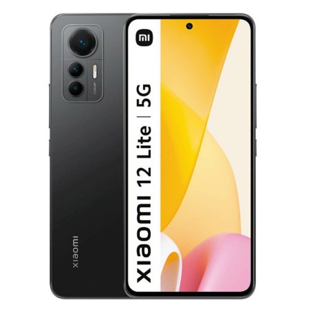Smartphone Xiaomi 12 Lite 5G 6,55" 5G 3840 x 2160 px 6,55" Snapdragon 778G 8 GB RAM 128 GB Nero 128 GB