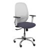 Sedia da Ufficio Piqueras y Crespo 354CRRP Bianco Grigio scuro