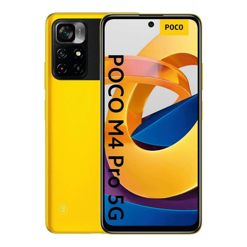 Smartphone Xiaomi Poco M4 Pro 6,6" 4 GB RAM 64 GB Giallo Smartphone Xiaomi Poco M4 Pro 6,6" 4 GB RAM 64 GB Giallo
