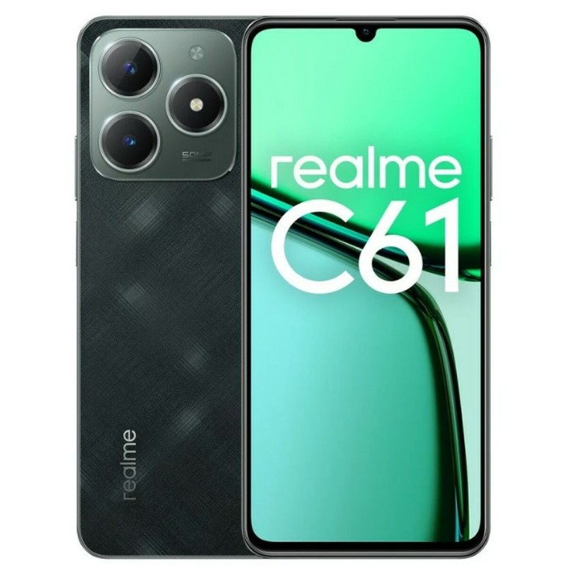 Smartphone Realme REALME C61 6,74" Unisoc 6 GB RAM 128 GB Verde Smartphone Realme REALME C61 6,74" Unisoc 6 GB RAM 128 GB Verde