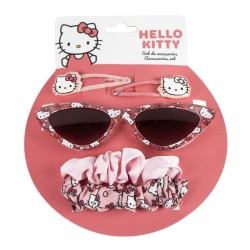 Occhiali da Sole per Bambini Hello Kitty Per bambini 15 x 17 x 2 cm Accessori per i Capelli 5 Pezzi