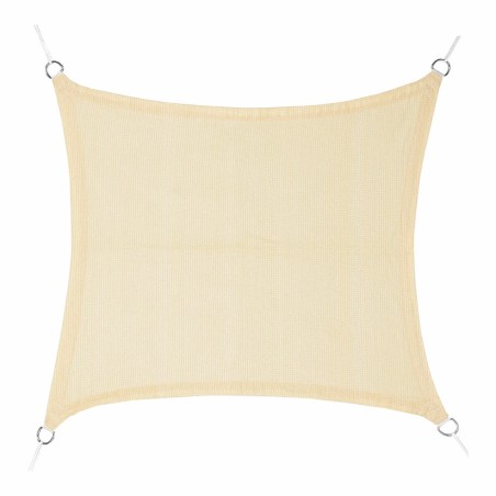 Vela parasole Faura Beige 3,6 x 3,6 m Quadrato