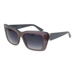 Occhiali da sole Uomo Guess B Grigio Argento Ø 55 mm