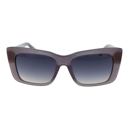 Occhiali da sole Uomo Guess B Grigio Argento Ø 55 mm