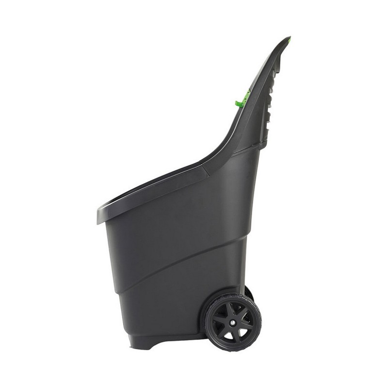 Carrello da Giardino 65 L 87 x 60 x 50 cm Nero polipropilene Carrello da Giardino 65 L 87 x 60 x 50 cm Nero polipropilene