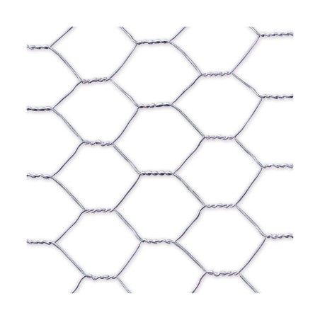 Recinzione da Giardino Nortene Grigio Metallo 0.5 x 10 m (6 Pezzi)