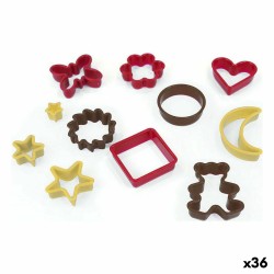 Moldes para Galletas Quttin Multicolore Biscotti Personaggi 11 Pezzi (36 Unità)