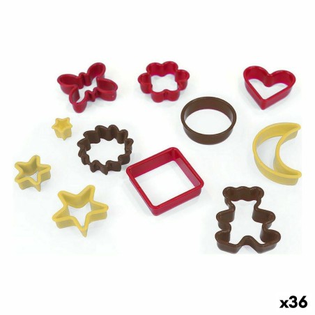 Moldes para Galletas Quttin Multicolore Biscotti Personaggi 11 Pezzi (36 Unità)