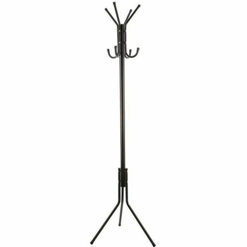Appendiabiti 8 Grucce Nero Alluminio (172 x 48 cm) Appendiabiti 8 Grucce Nero Alluminio (172 x 48 cm)