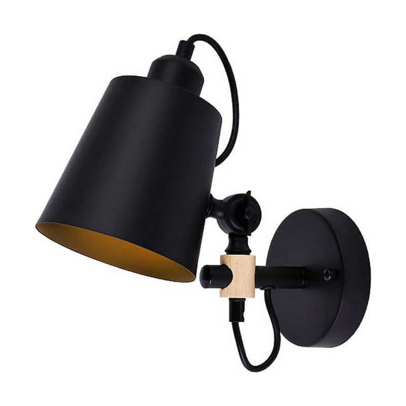 Applique da Parete EDM 32112 32112 Nero 60 W 220-240 V 25 x 27 cm Applique da Parete EDM 32112 32112 Nero 60 W 220-240 V 25 x 27 cm