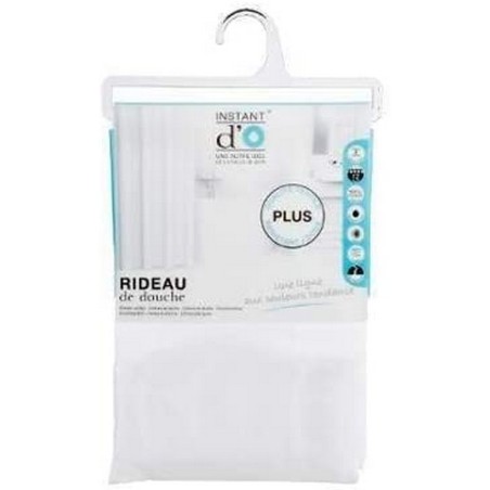 Tenda da Doccia 5five Simply Smart Bianco Poliestere 180 x 200 cm
