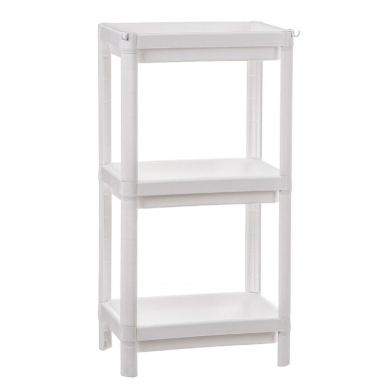 Scaffale da Bagno Ballete Bianco Plastica 35,5 x 23 x 75 cm Scaffale da Bagno Ballete Bianco Plastica 35,5 x 23 x 75 cm